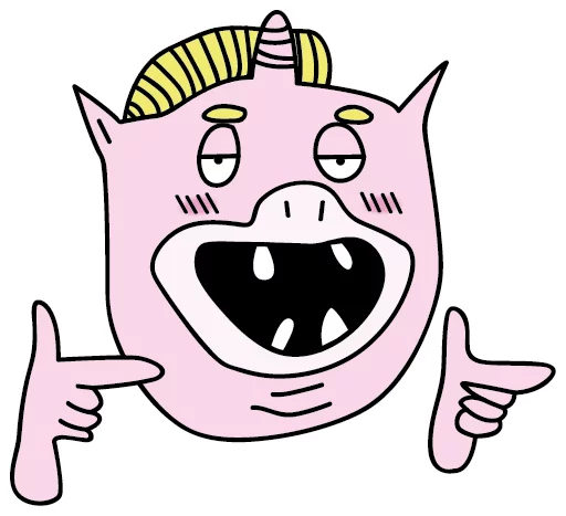 frank the unicorn sticker 8