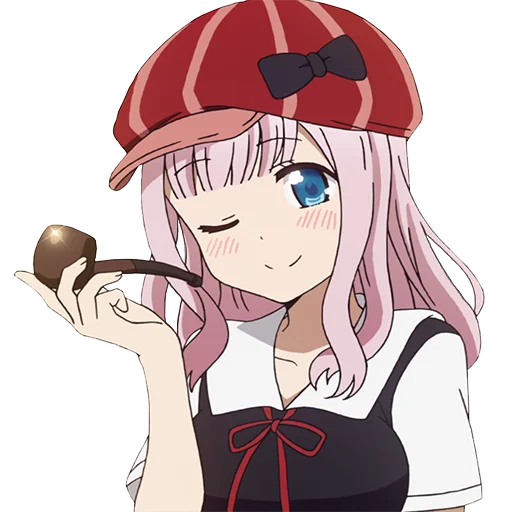 Fujiwara Chika FacePack (by @Kounna) Telegram sticker pack