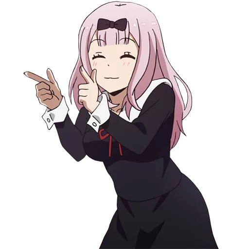 Fujiwara Chika FacePack (by @Kounna) sticker 11