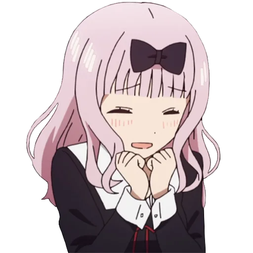 Fujiwara Chika FacePack (by @Kounna) sticker 3