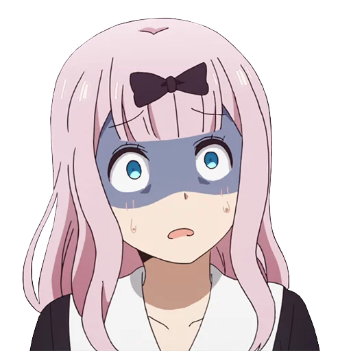 Fujiwara Chika FacePack (by @Kounna) sticker 5