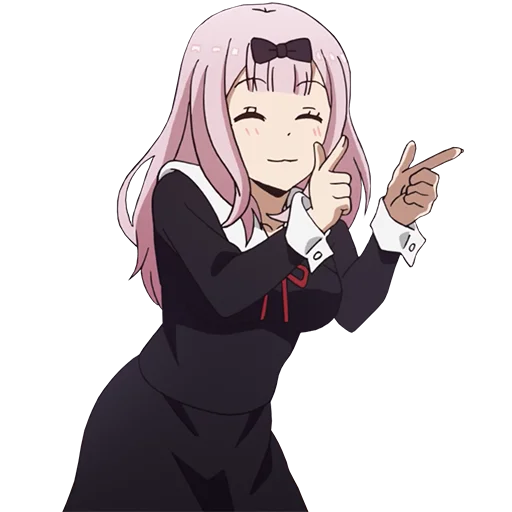 Fujiwara Chika FacePack (by @Kounna) sticker 10