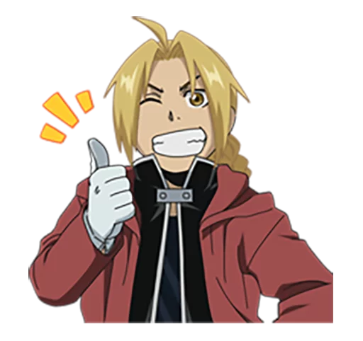 Fullmetal Alchemist Telegram sticker pack