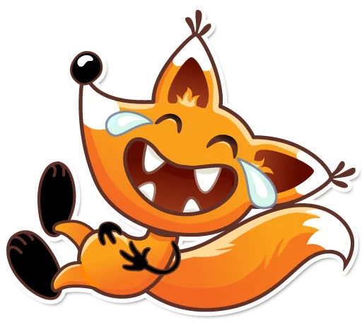 Ticky the Fox Telegram sticker pack