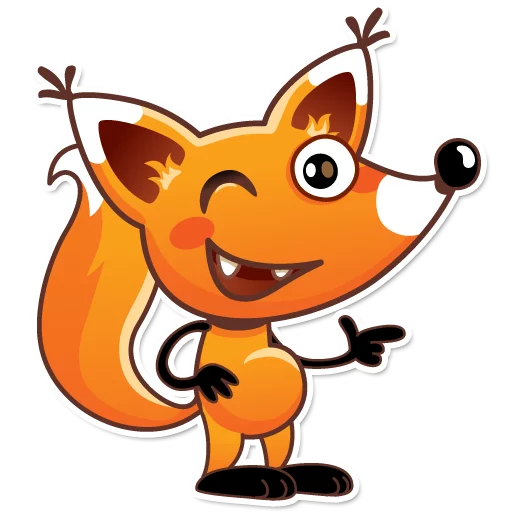 Ticky the Fox sticker 11