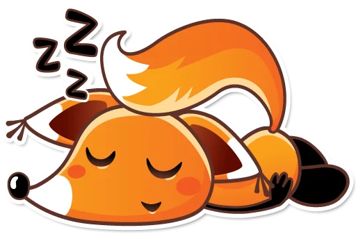 Ticky the Fox sticker 7