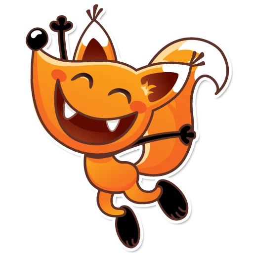 Ticky the Fox sticker 8