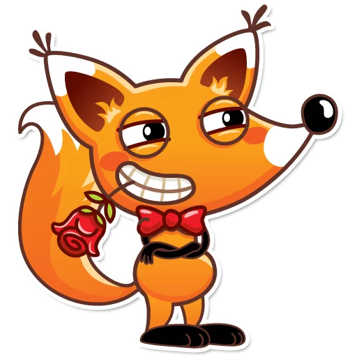 Ticky the Fox sticker 9
