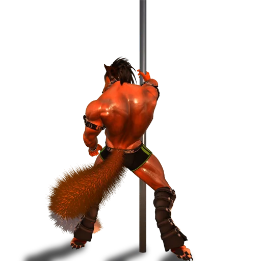 Furry hot Studs sticker 6