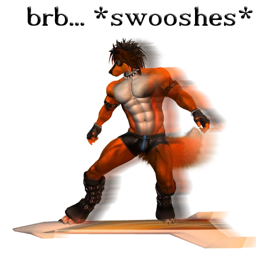 Furry hot Studs sticker 7
