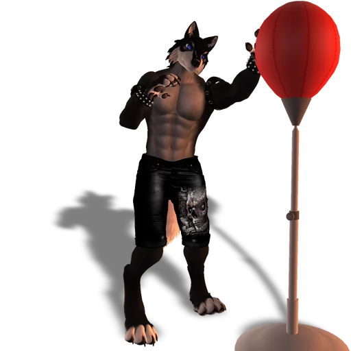 Furry hot Studs sticker 10