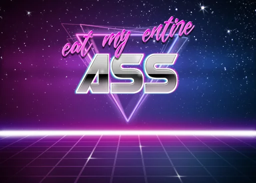 furry retro wave generator Telegram sticker pack