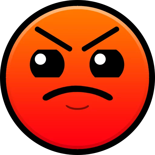 Geometry Dash Icon Faces sticker 2