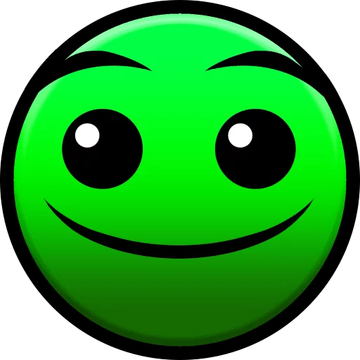 Geometry Dash Icon Faces sticker 3