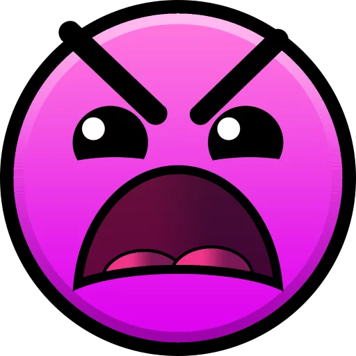 Geometry Dash Icon Faces sticker 5