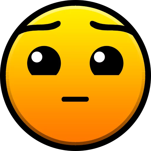 Geometry Dash Icon Faces sticker 8
