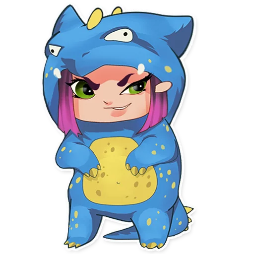 Haley Rawwrrr sticker 6