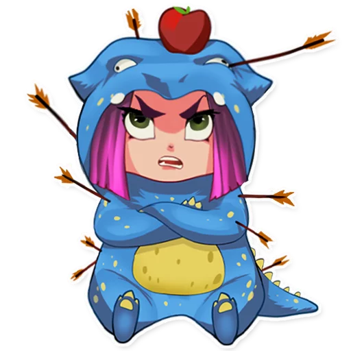 Haley Rawwrrr sticker 9