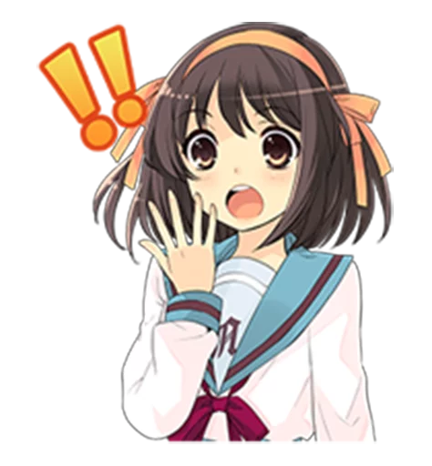 The Melancholy of Haruhi Suzumiya sticker 3