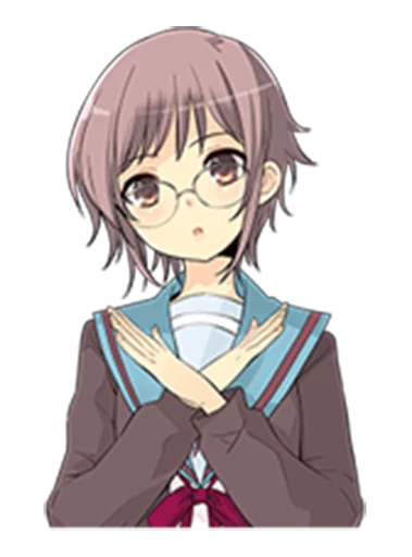 The Melancholy of Haruhi Suzumiya sticker 4