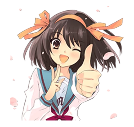 The Melancholy of Haruhi Suzumiya sticker 5