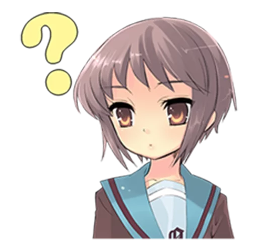 The Melancholy of Haruhi Suzumiya sticker 7