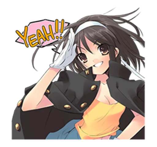 The Melancholy of Haruhi Suzumiya sticker 9