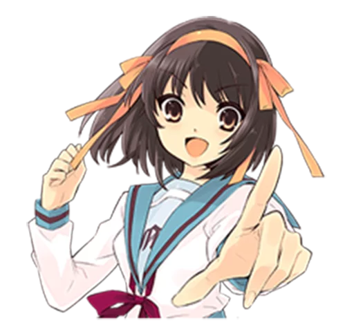 The Melancholy of Haruhi Suzumiya sticker 10