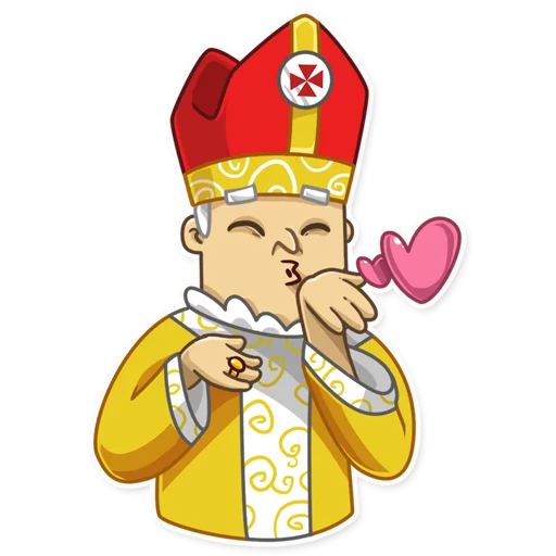 Pope sticker 2
