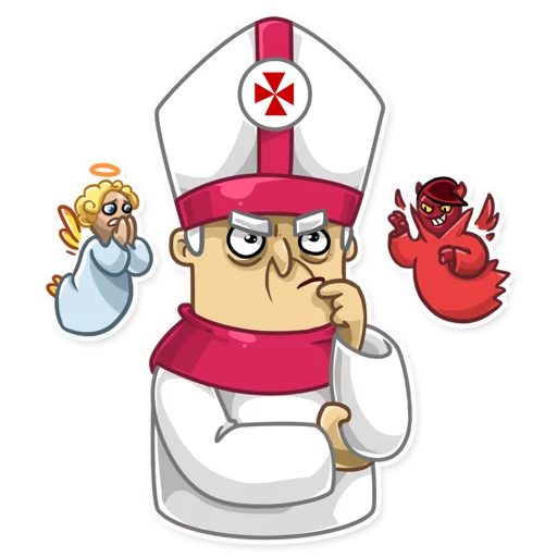 Pope sticker 11