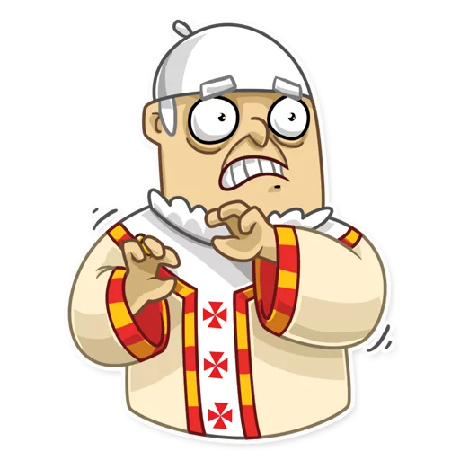 Pope sticker 4