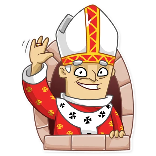 Pope sticker 5