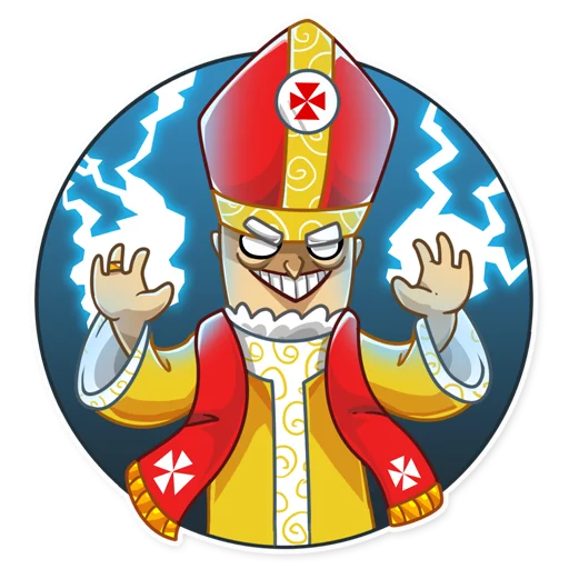Pope sticker 6