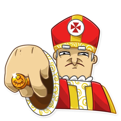 Pope sticker 10