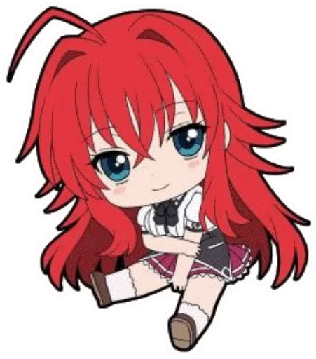 Highschool DxD Chibi Sticker Telegram sticker pack