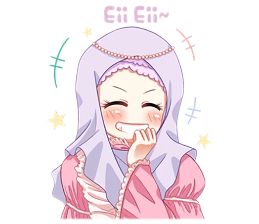 Hijab Princess (Muslim Kawaii Girl) sticker 8