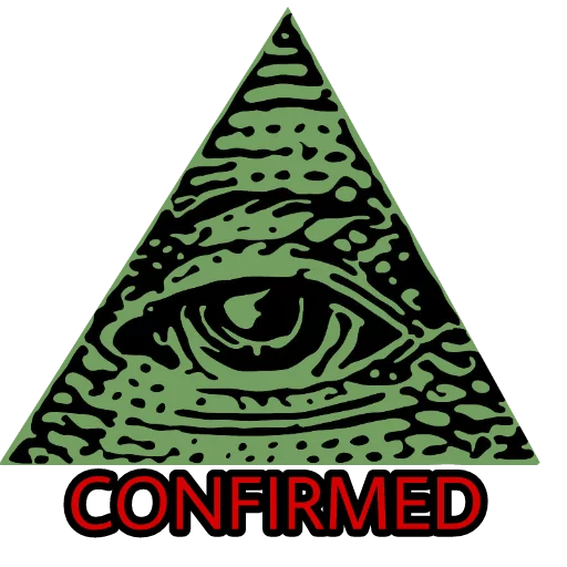 Illuminati sticker 3