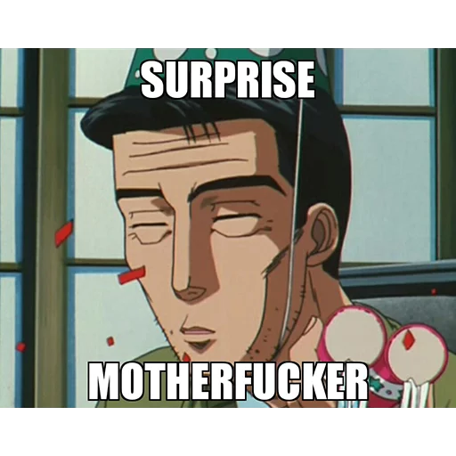 Initial D - Memes Stage sticker 3