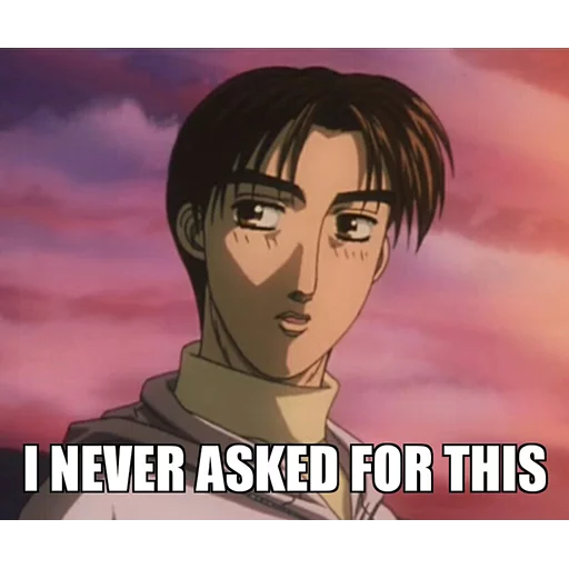 Initial D - Memes Stage sticker 6