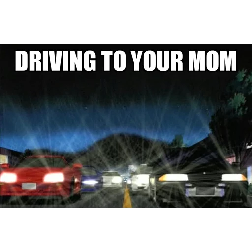 Initial D - Memes Stage sticker 8