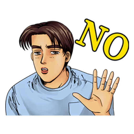 Initial D sticker 2