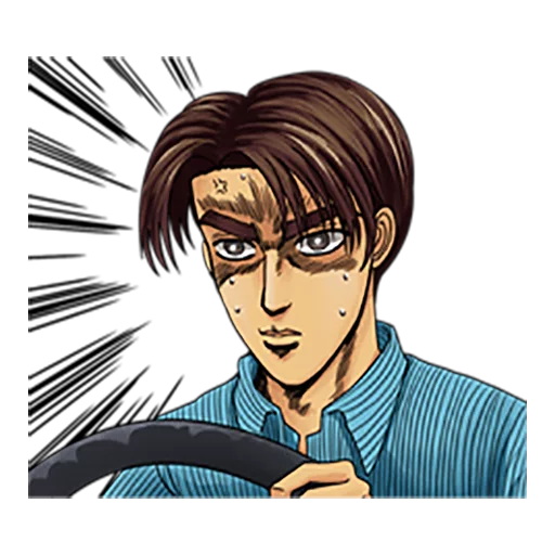 Initial D sticker 9