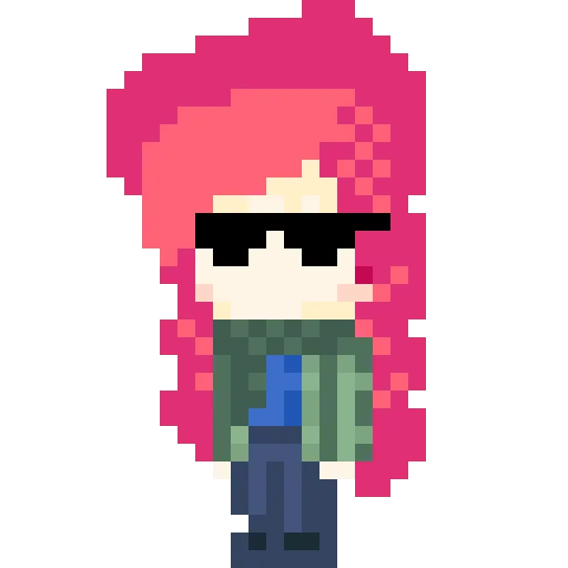 Chibi pixel Iris by @givash_ironfinger sticker 9