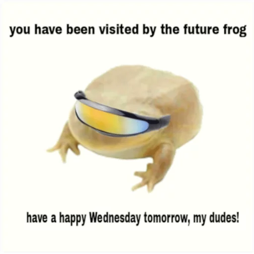 It's wednesday my dudes sticker 11