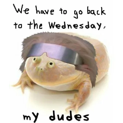 It's wednesday my dudes sticker 3