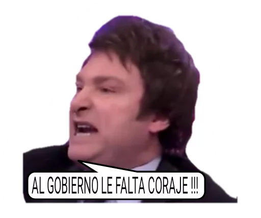 Javier Milei sticker 12