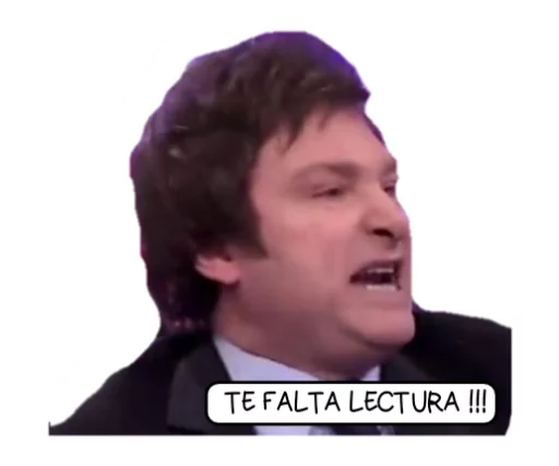 Javier Milei sticker 5