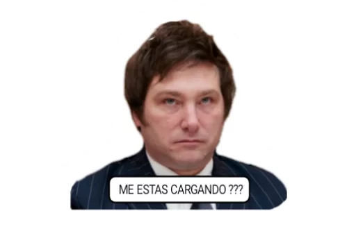 Javier Milei sticker 6