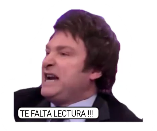 Javier Milei sticker 7