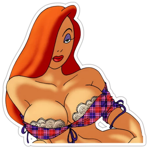 Jessica Rabbit @want_stickers sticker 6